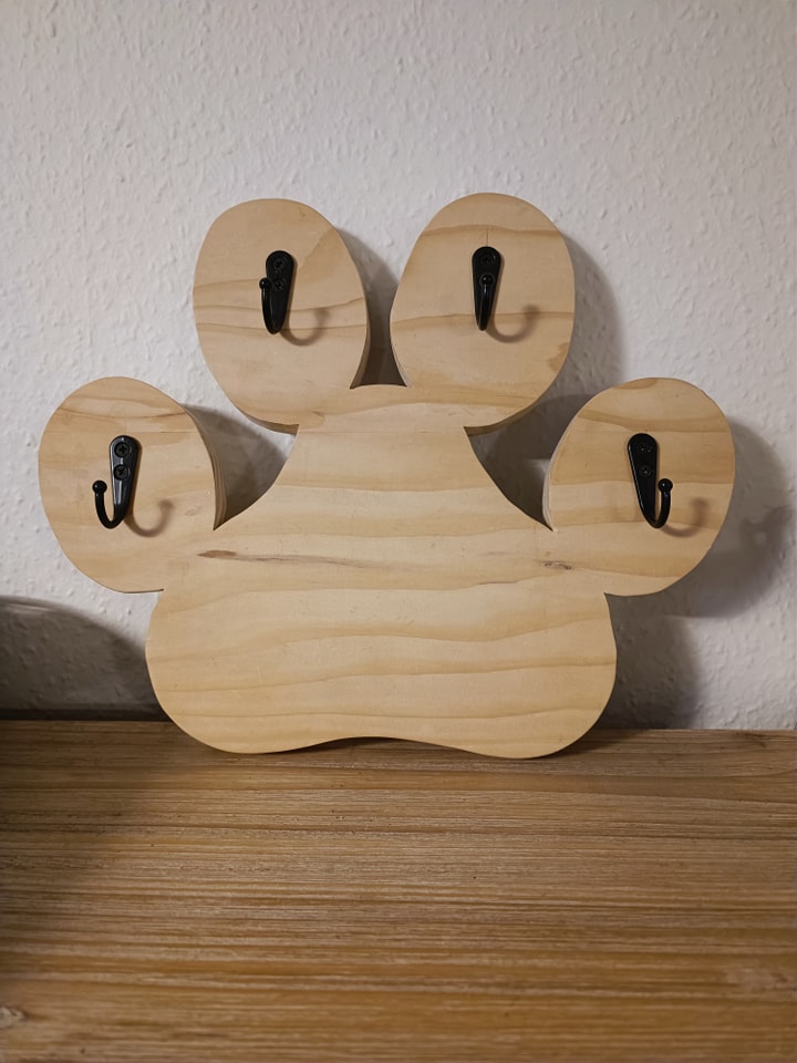 Porte Laisse en bois